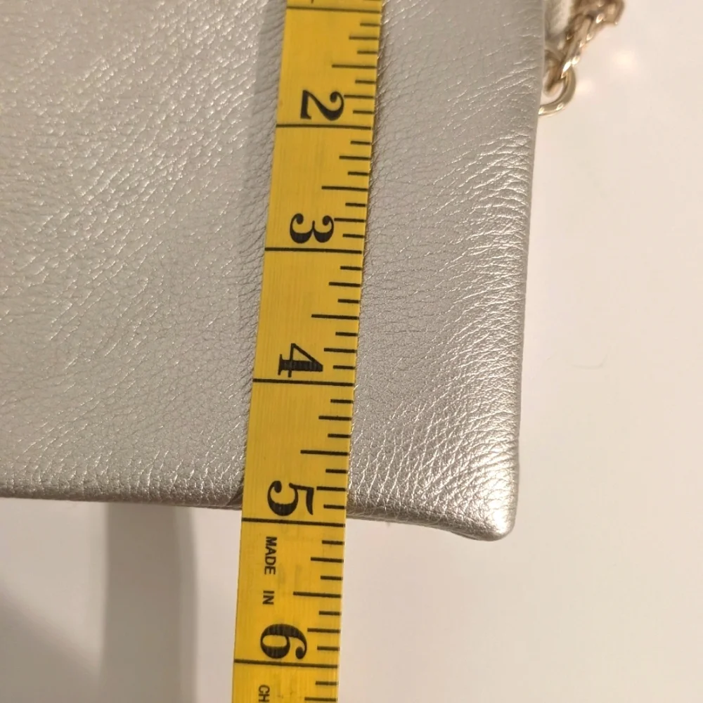 Jen & Co Gold Small Evening Bag with Gold Detachable Chain‎ Strap